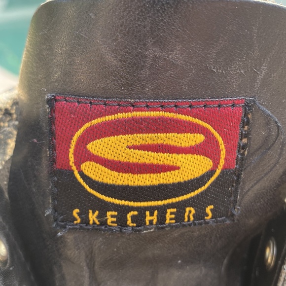Sketchers leather vintage combat boots - Picture 2 of 10